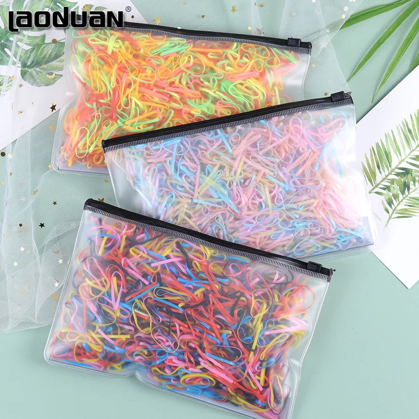 

Аксессуары для волос женские, черные, белые эластичные резинки смешанных цветов