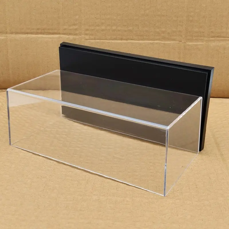 Motorcycle Model Case Toys Car Display Box Acrylic Transparent Dustproof 20cm L 7.8cm H | Игрушки и хобби