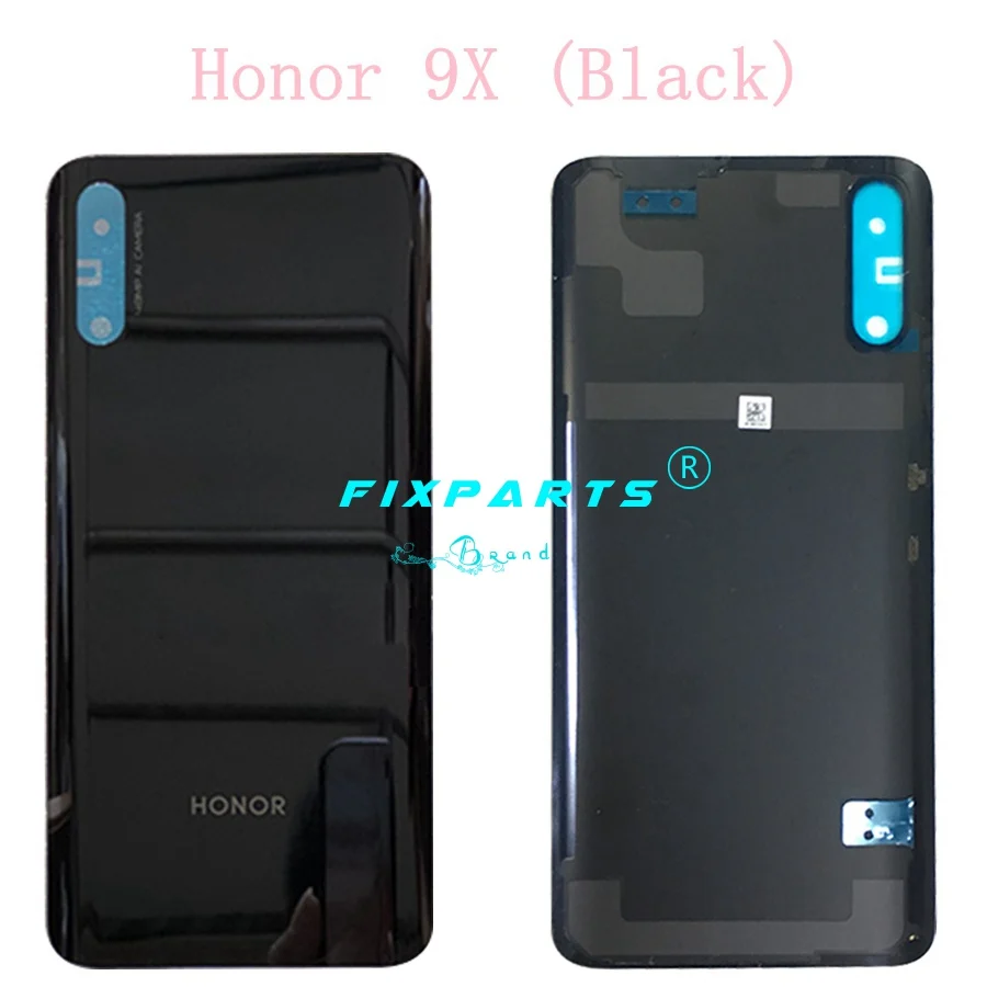 Новое заднее стекло для Huawei Honor 9X крышка батареи панель Задняя Дверь Корпус