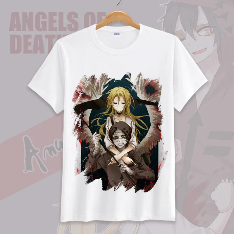 Футболка для косплея ангелов смерти из японского аниме футболка Rachel Gardner Айзек