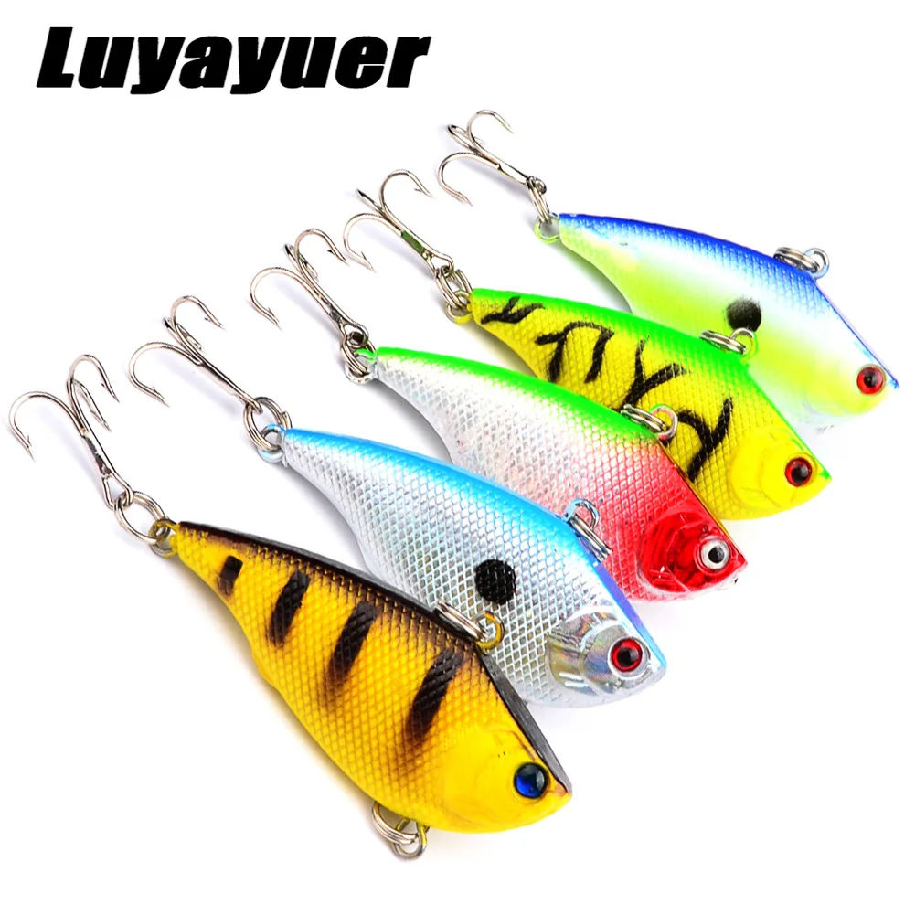 

5,5 г 7,5 см морской Шад Жесткий Пластик рыболовное судно Вибрирующая приманка рыболовные приманки рыболовные снасти 5 шт.