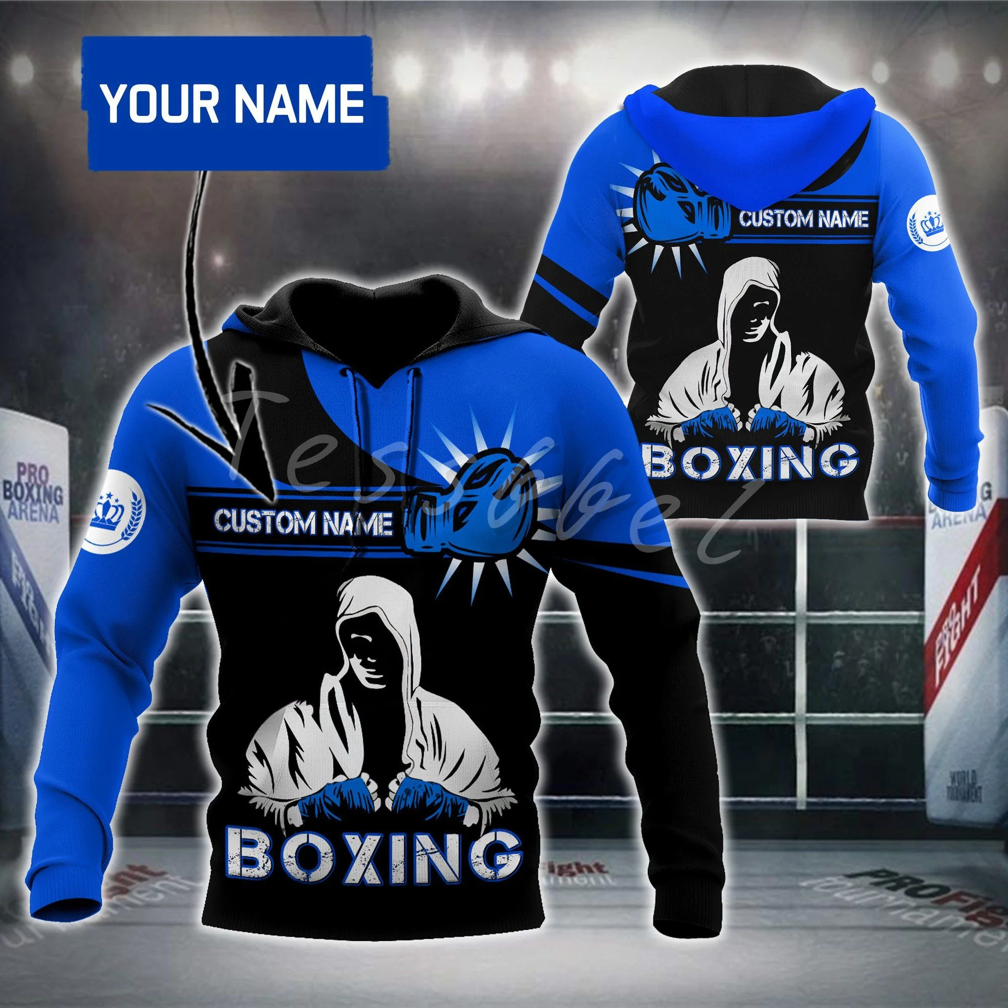 Мужская толстовка с капюшоном на молнии 3D-принтом | одежда