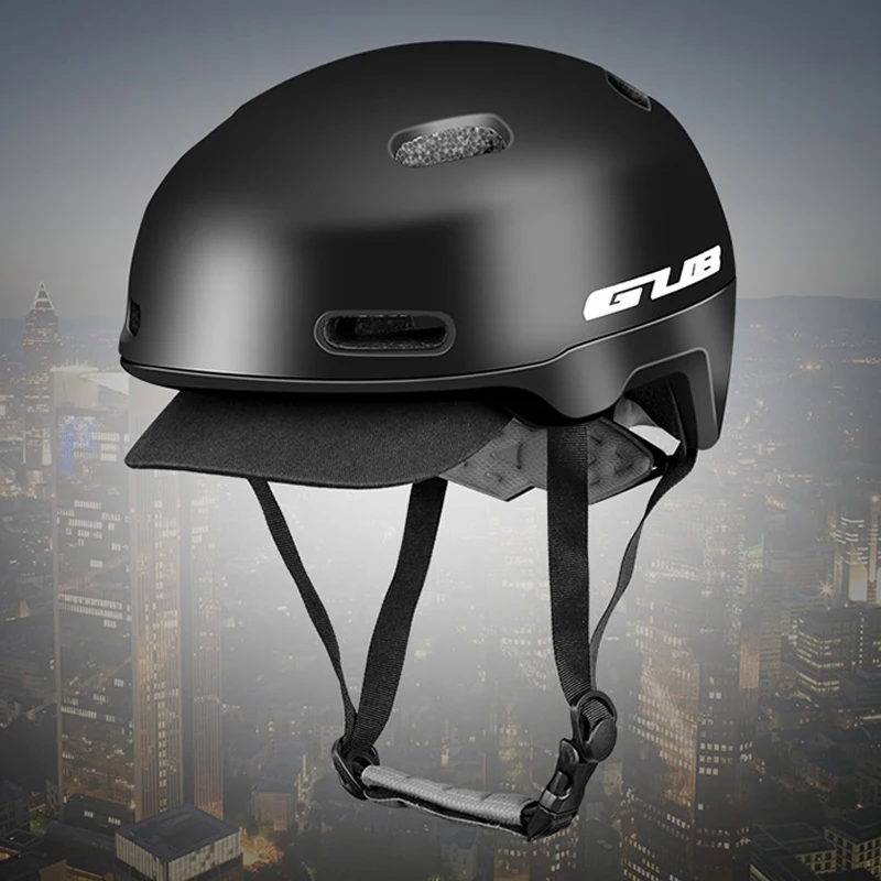 GUB Cycling City Bike Urban Helment High Quality Bicycle Commute Helmet BMX Skating Fixed Safe Cap Integrally-molded Helmets