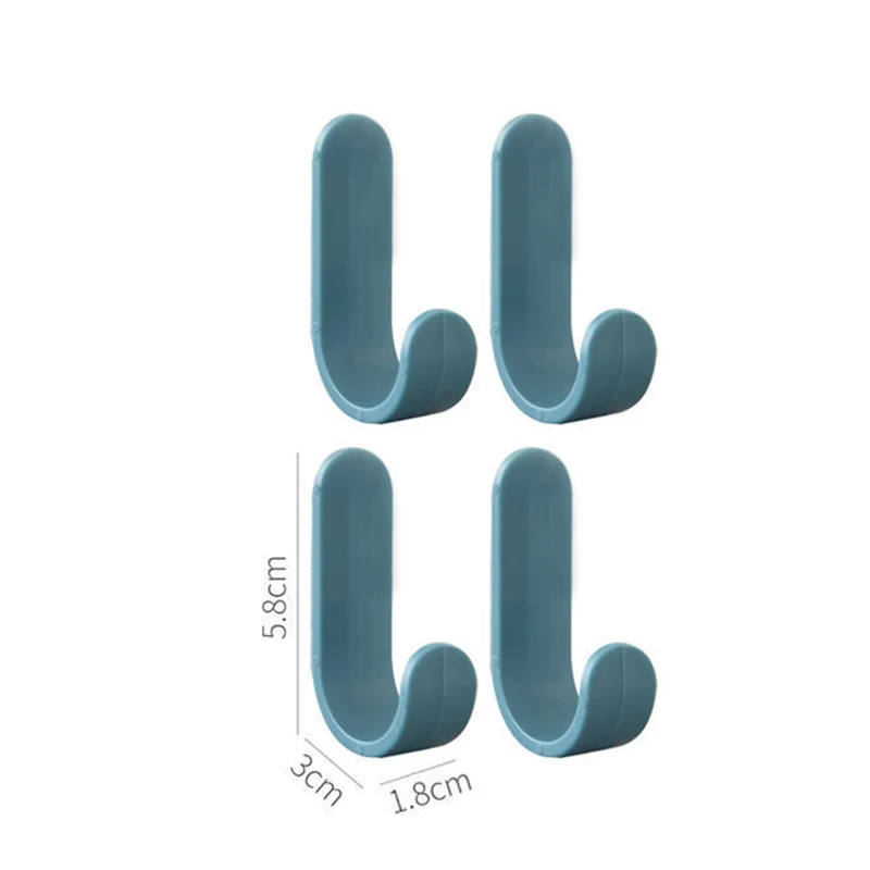 

Towel Hooks Plastic Door Hangers Self Adhesive Stickers Wall Holder Hat Rack Key Hanger For Bathroom Kitchen Bedroom Housekeeper