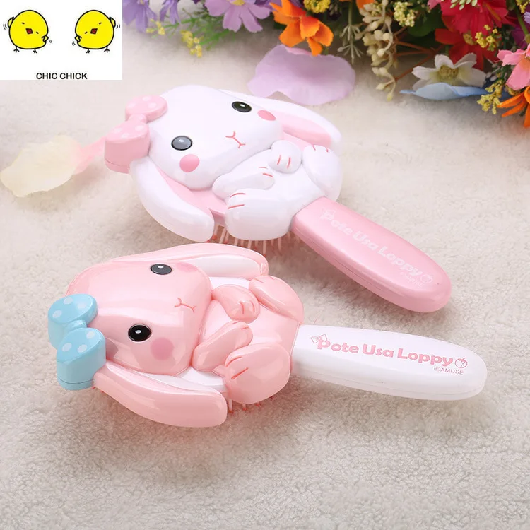 3D кисти для волос принцессы Уход за волосами маленьких девочек мультяшная