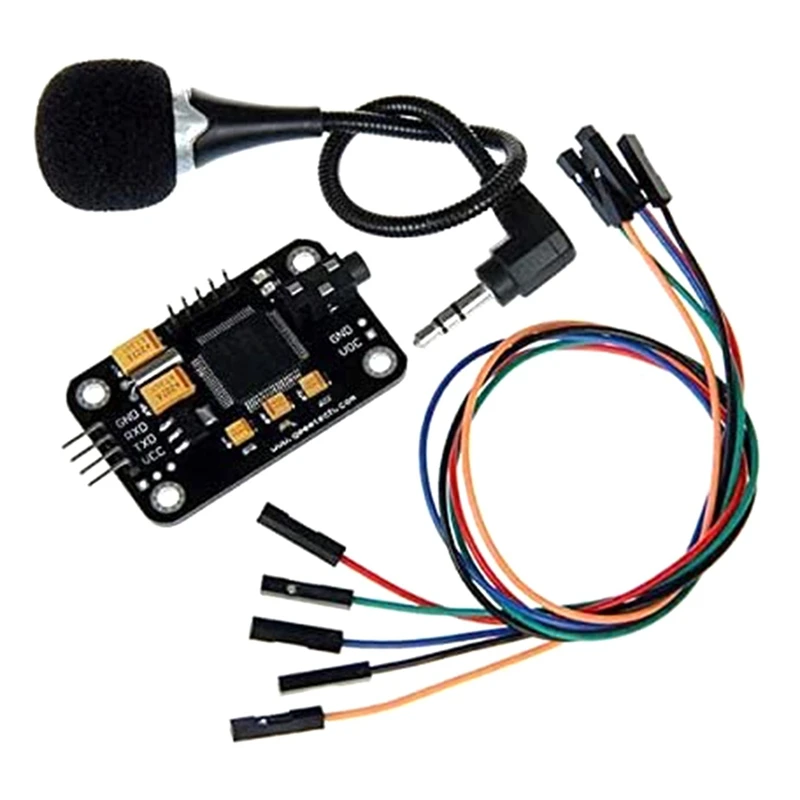 

Voice Recognition Module Speech Sound Recognition Voice Control Board for Arduino Compatible with Microphone