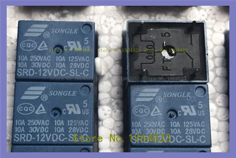 

SRD-12VDC-SL-C 12V 5 10A T73