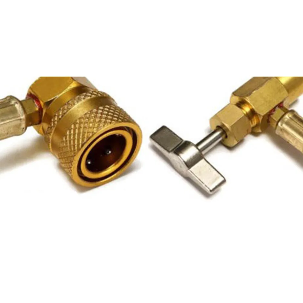 

Air Conditioner Tools R134a Air Conditioning Recharge Measuring Hose Gauge R134a Refrigerante Open Valve Charging Pipe