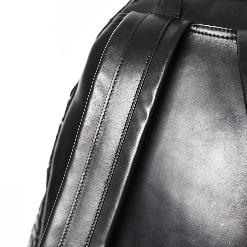 

Men's Backpack Men Backpacks Bagpack Genuine Leather Woven Designer Bag Travel Bag Luxury Baby Calf 2020 New Quality Brand