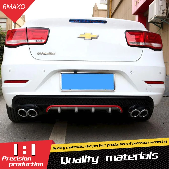Спойлер для бампера Chevrolet Malibu 2016 2018 задний спойлер заднего ABS комплект