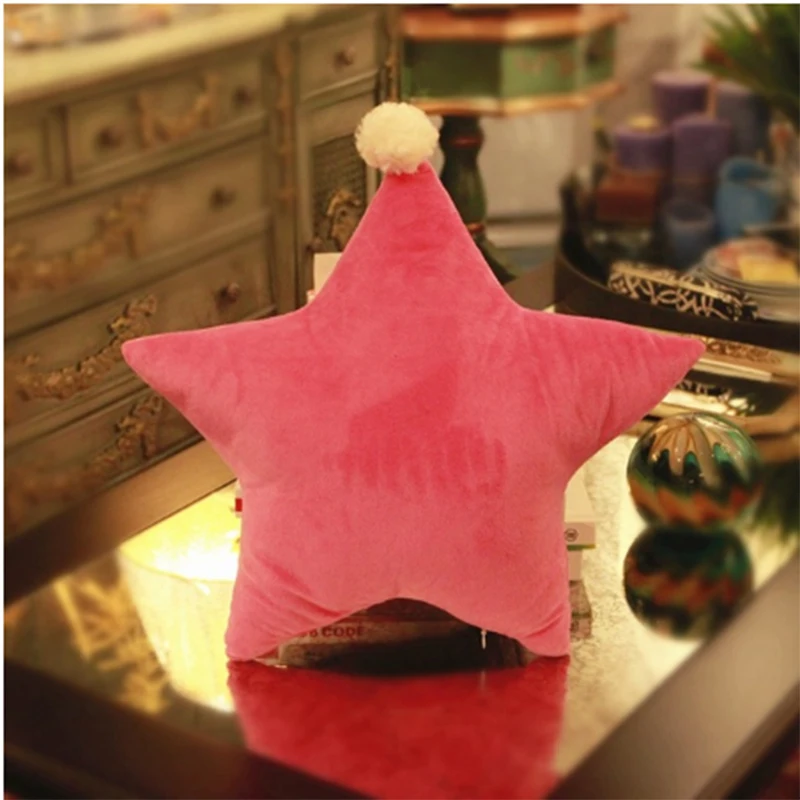 Однотонная плюшевая подушка серии Sky набивная луна звезда плюшевые игрушки