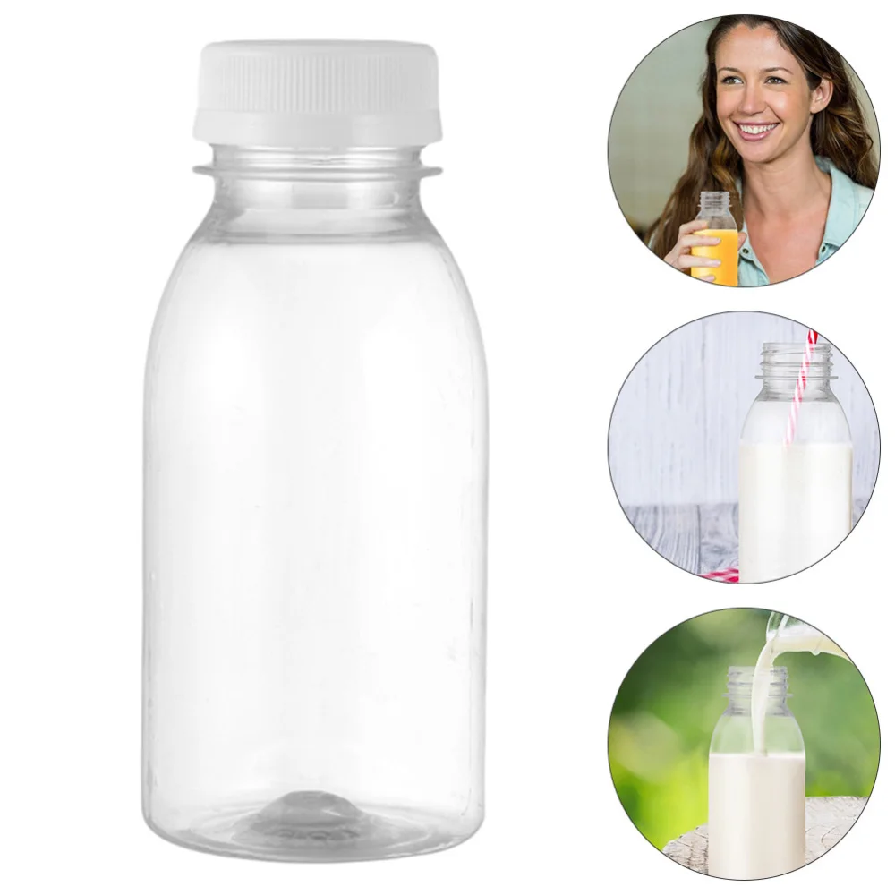

12Pcs 250ML Transparent Storage Cans Beverage Containers