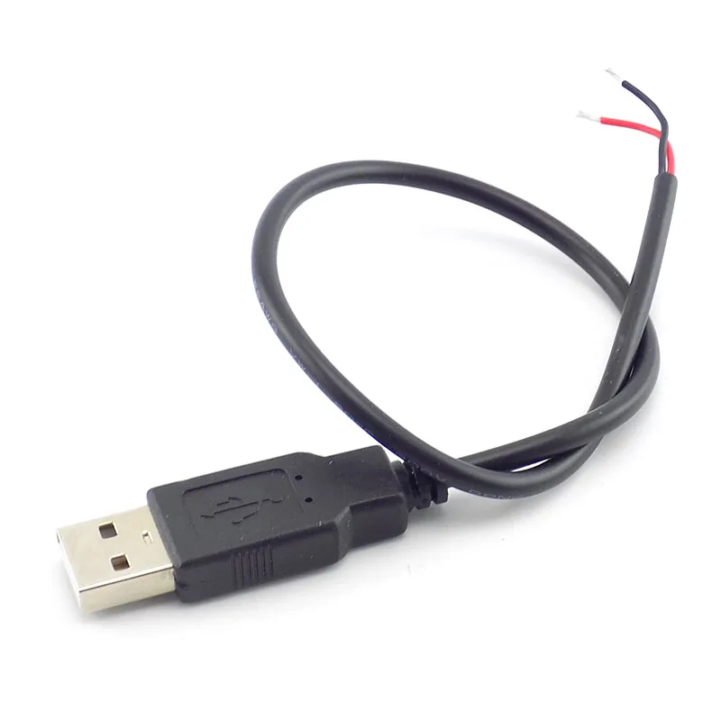 0 3/1/2 м DC 5 В USB 2 Тип A папа 2-контактный кабель питания адаптер Зарядка для умных