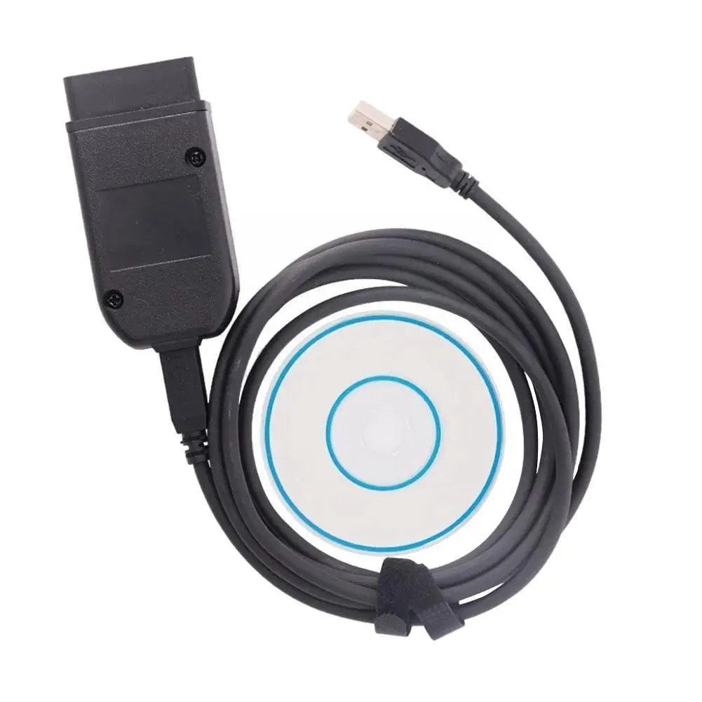 

Vag Com 21.3 Interface Hex V2 Vagcom Obd2 Scanner Diagnostic Tool Cables FOR VW AUDI Skoda Seat ATMEGA162 16V8 Connectors Q3G7