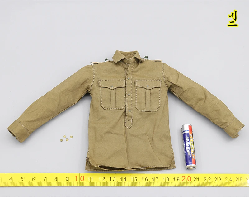 

1/6 Scale D80151 Officer's Shirt Model for 12''Body DIY Accessories