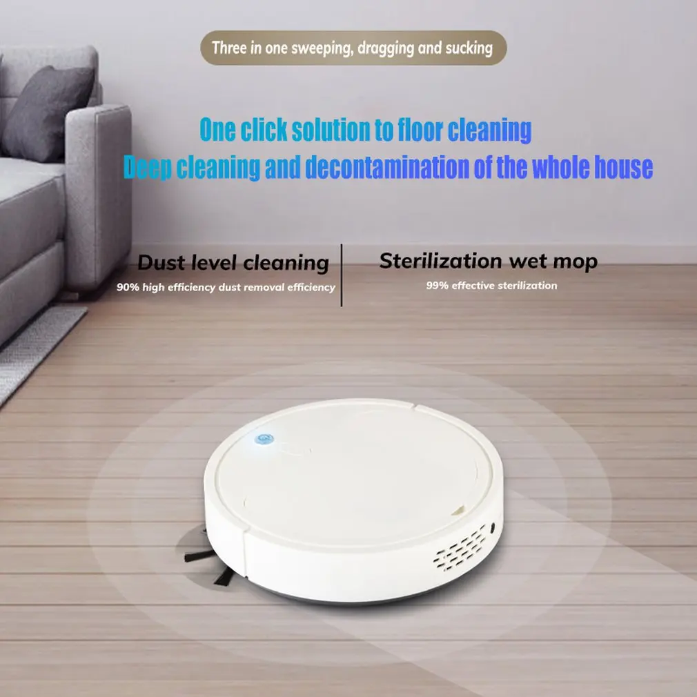 

Touch Spray Humidification Sweeping Robot Intelligent Automatic Sweeping Machine Large Suction Vacuum Cleaner