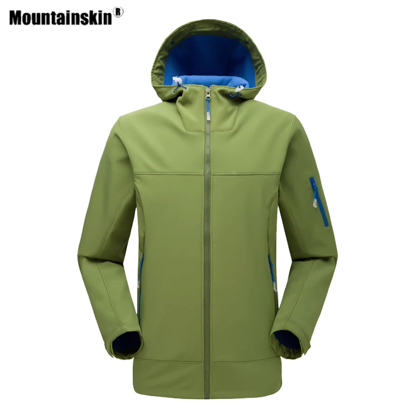 Mountainskin мужские женские для походов флисовые куртки спорта на открытом воздухе