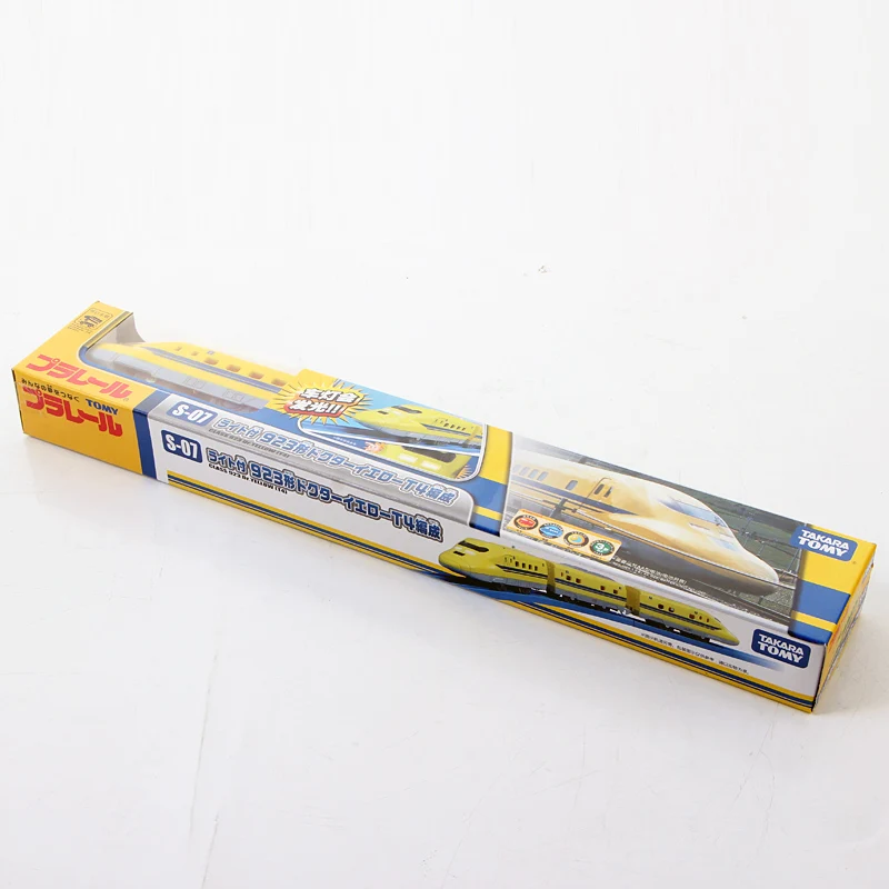 S01Takara Tomy Plarail S-07 Тип 923 доктор желтый T4 со светом Япония электрическая модель