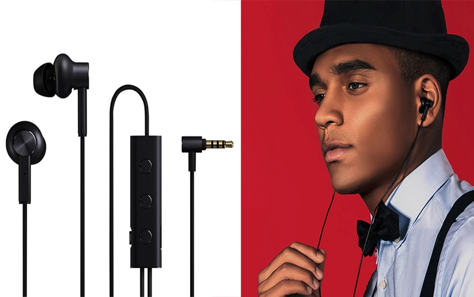 Оригинальные наушники Xiaomi 3,5 мм ANC с активным шумоподавлением, гибридные, 3 шт, 2 класса, AI-сплав, оплетка, провод, металлический зажим, l-образный штекер, Hi-Res