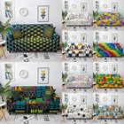 Новинка 2021, декоративный эластичный чехол для дивана в гостиную, Эластичный Нескользящий чехол для дивана, защитный чехол для дивана с геометрическим рисунком