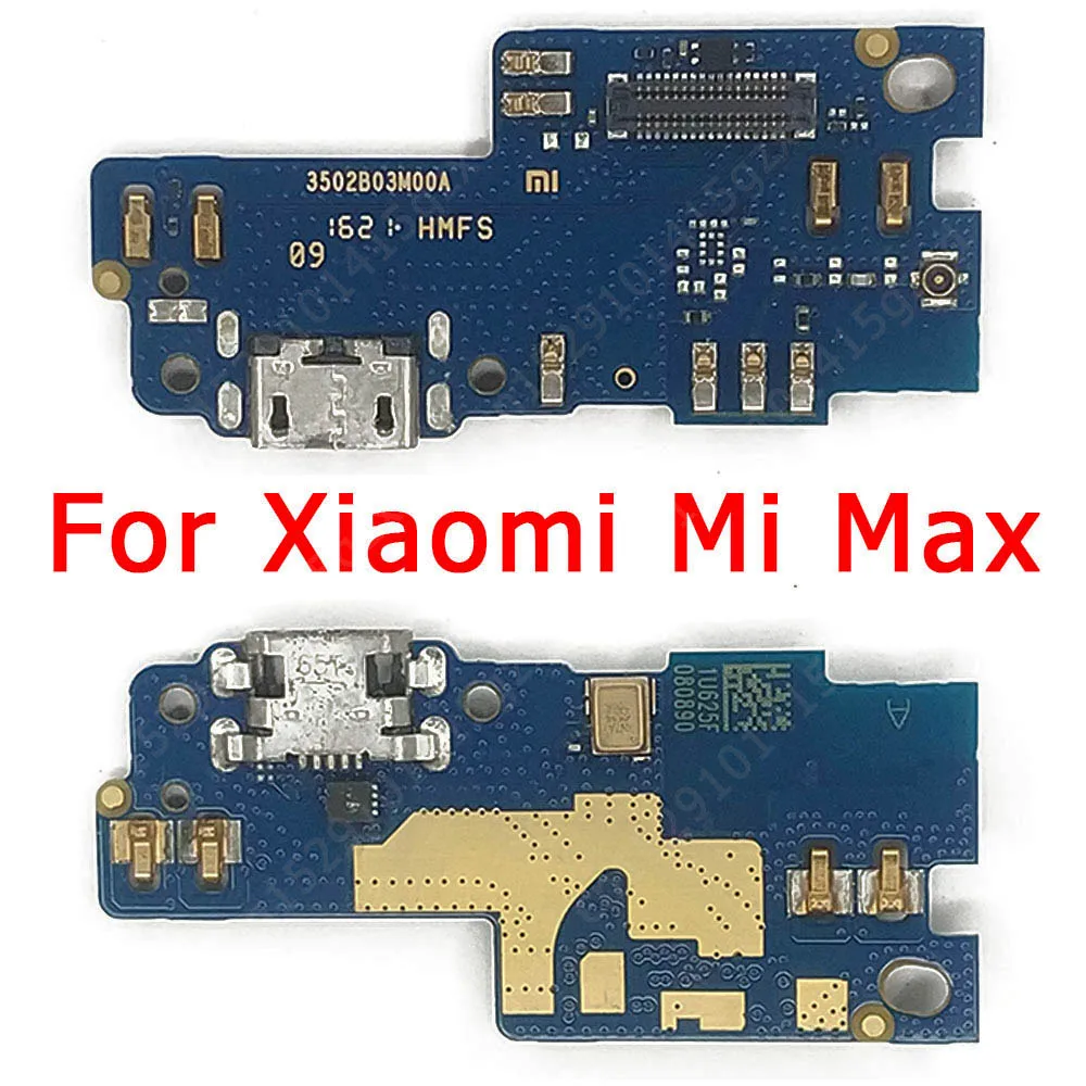 Оригинальный зарядный порт для Xiaomi Mi Max 2 3 Max2 Max3 USB плата зарядки PCB Dork Разъем Flex