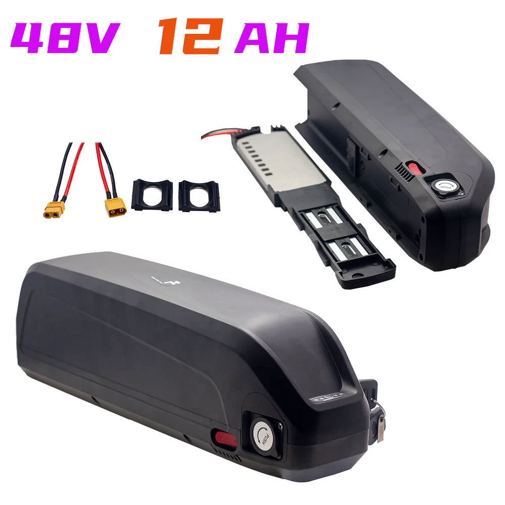 

13S5P 48V 12AH Power Battery Pack Down Tube DIY Bicycle Hailong Battery Modified Electric Car Suitable For 500W 750W1000W Motor