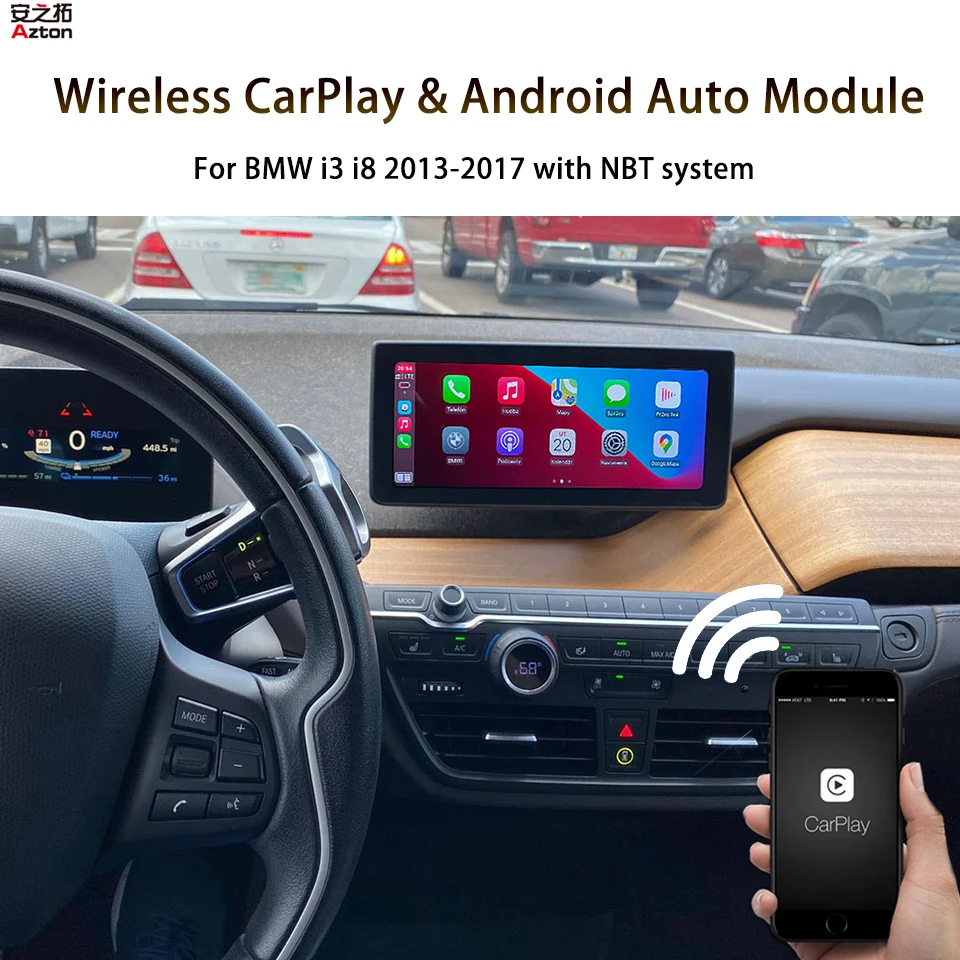 

Видеоинтерфейс AZTON i3 для BMW 2013-2017, Android