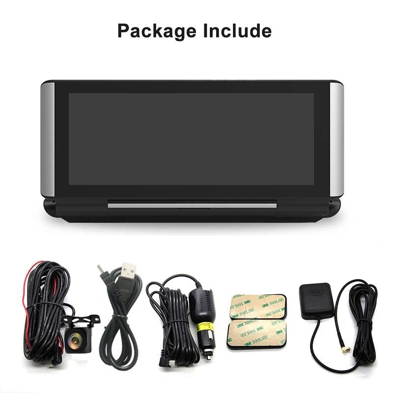 7 дюймов 4G ADAS Android Приборная панель автомобиля DVR gps навигация FHD 1080P двойной объектив видеорегистратор g-сенсор Автомобильный видеорегистратор