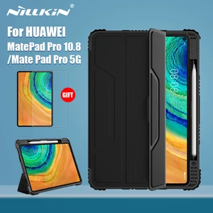 Чехол-книжка NILLKIN для Huawei Mate Pad Pro 10,8, из искусственной кожи, с магнитной застежкой, поликарбонат, защита 5G 10,4