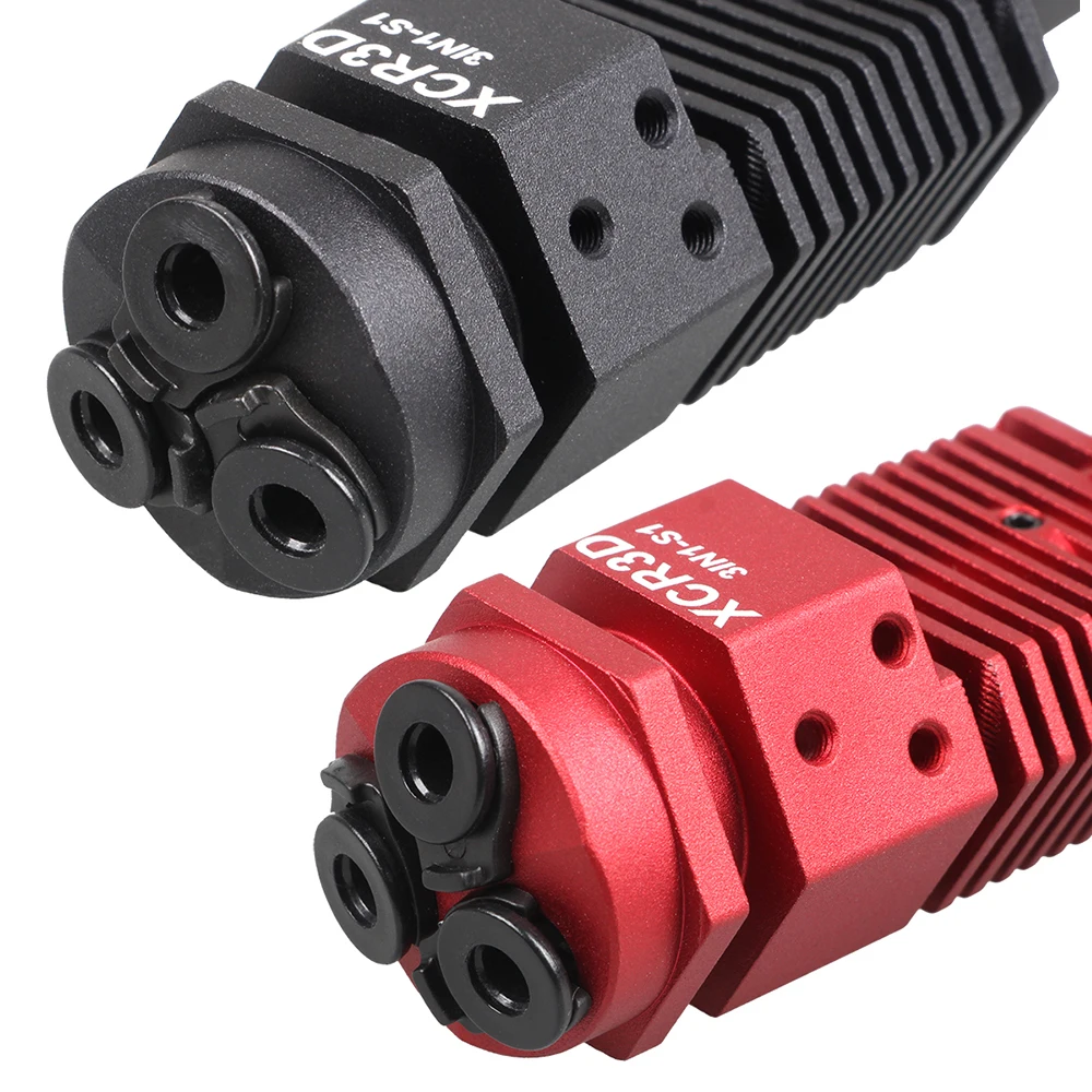 3DSWAY 3D принтеры Запчасти 3 в 1 из Hotend комплект переключение Цвет 0 4/1 75 мм нити J head