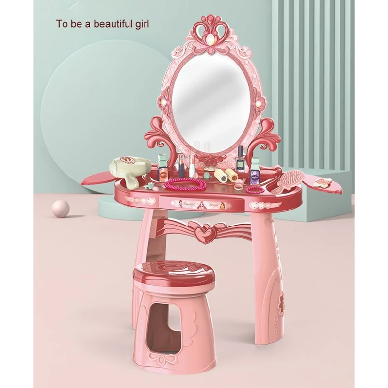 Детский стол для малышей детская игрушка со звуком светильник зеркало