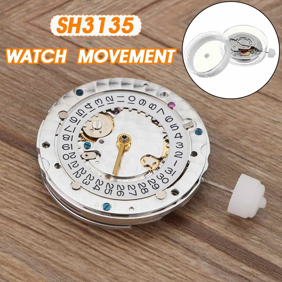 Китай Make SH3135 автоматические механические часы Move men t гравированные 1:1