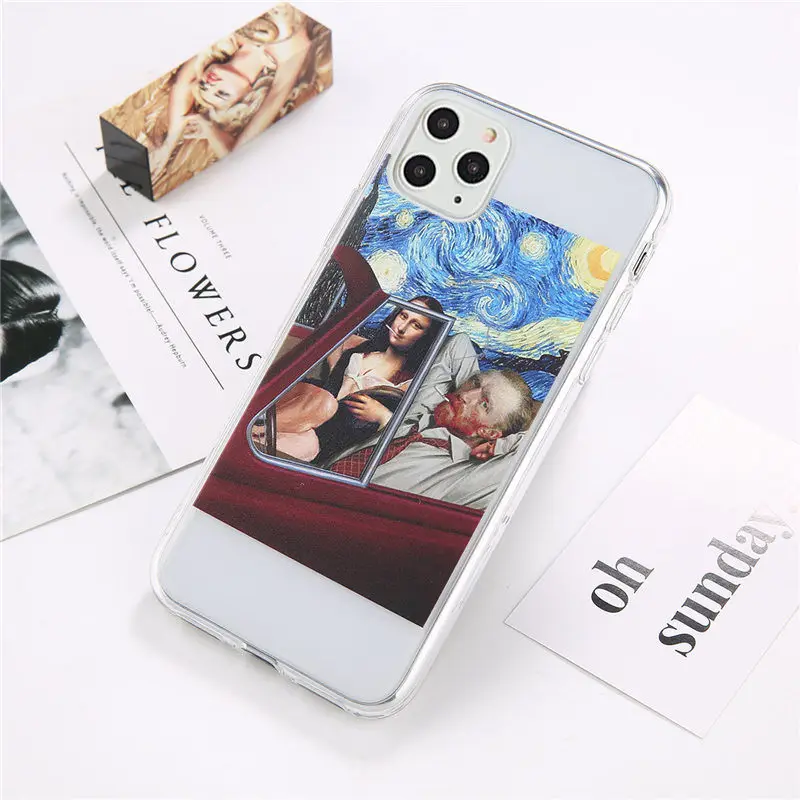 6436 Забавный художественный абстрактный чехол для телефона Lovebay для iPhone 11 Pro X XR XS Max 7 8 6 6s Plus 5 5S SE прозрачный мягкий чехол из ТПУ с надписью - Цвет: 6436