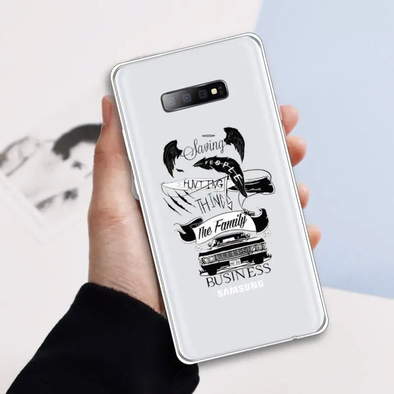 

Supernatural Jared Padalecki Phone Case Transparent for samsung A 21s 50 71 S 8 9 20 20fe note 10 20 ultra plus