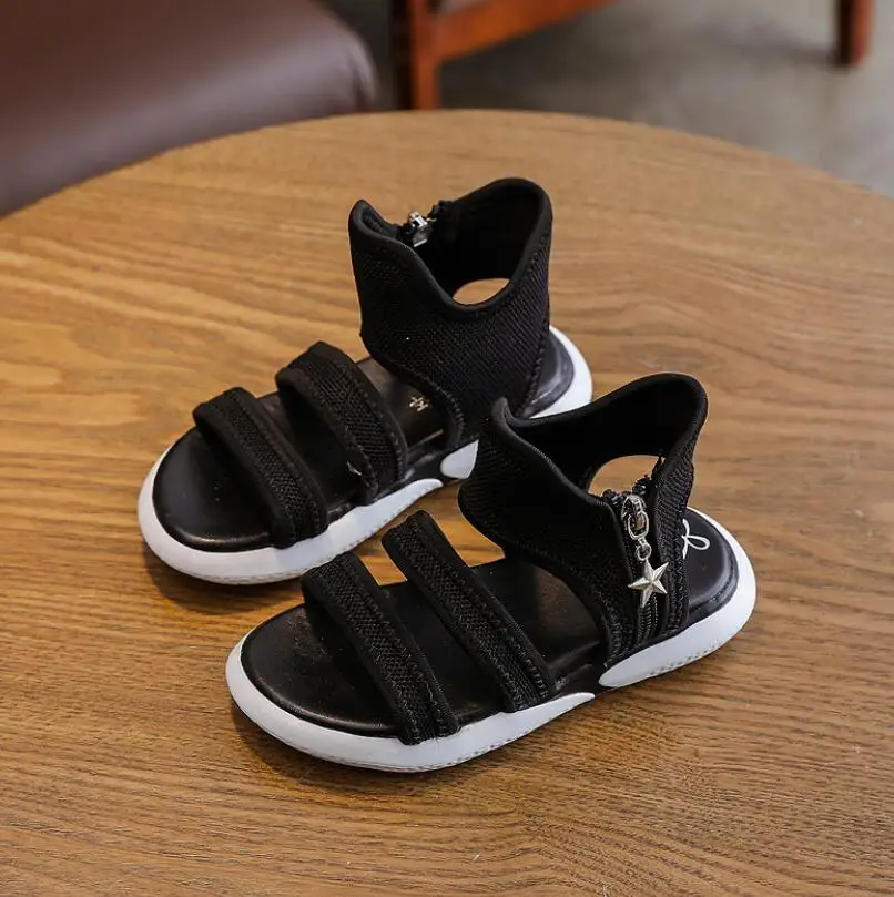 Сандалии детские спортивные удобная летняя обувь для мальчиков и девочек модные
