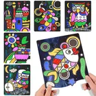 DIY мультфильм Волшебная переводная картина ремесла для детей Искусство и ремесла игрушки для детей творческое обучение Рисование игрушки