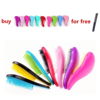 1 pcs magic handle comb anti static massage hair brush tangle detangle shower massage hair brush comb salon hair styling tool