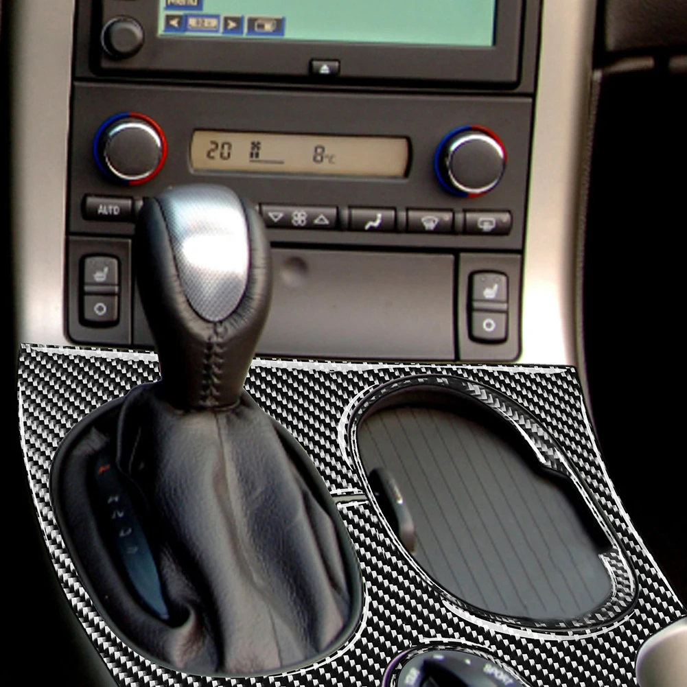 

Carbon Fiber Gear Shift Panel Trim Stickers for Chevrolet Corvette C6 05-07