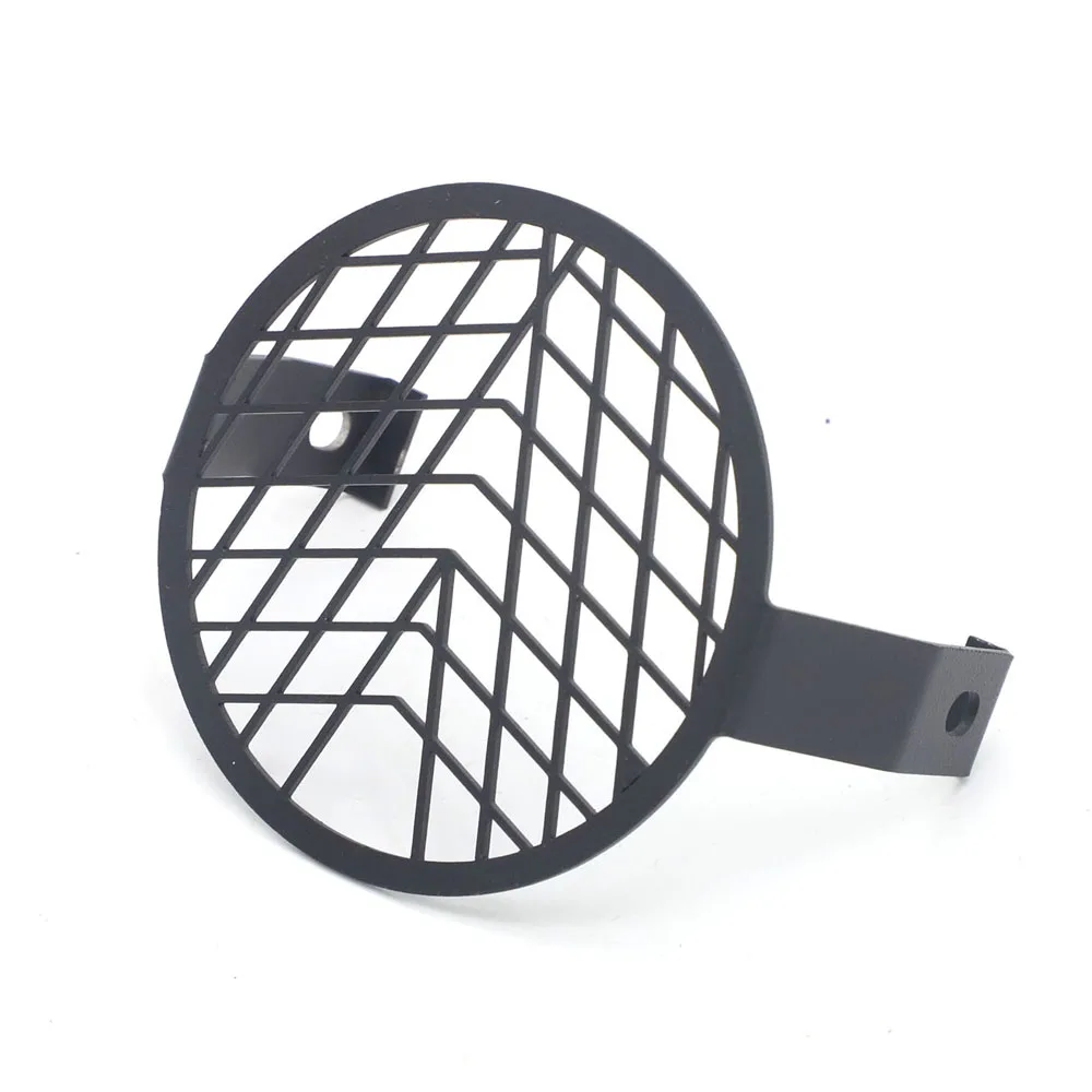 Передняя мотоциклетная фара Сетчатая Маска для гриля стальная Ретро Защитная