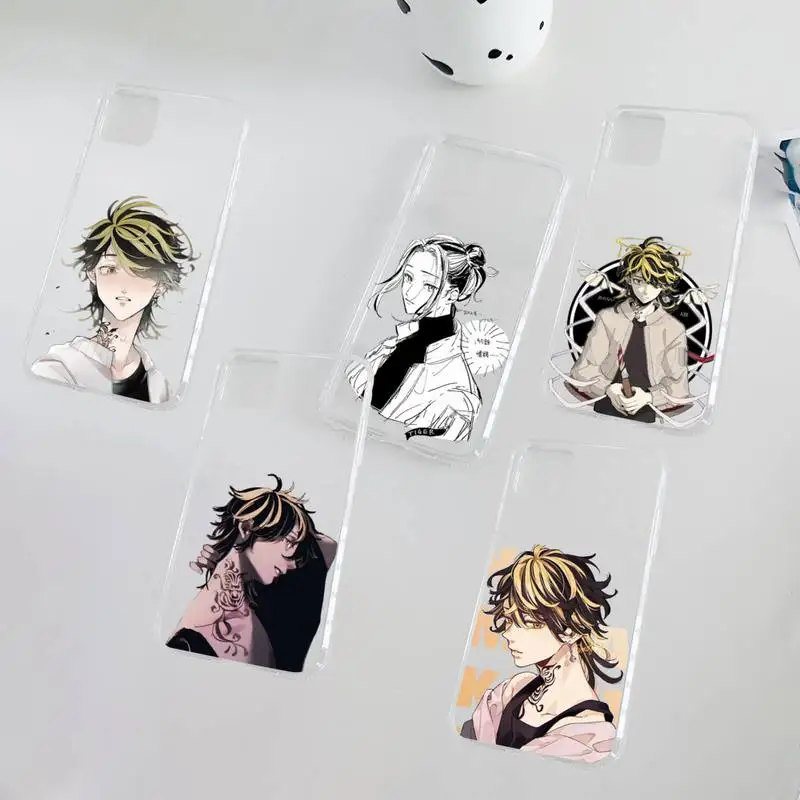 

Tokyo Revengers Phone Case Clear Transparent for iPhone 11 12 13 mini pro XS MAX 8 7 6 6S Plus X 5S SE XR 2020