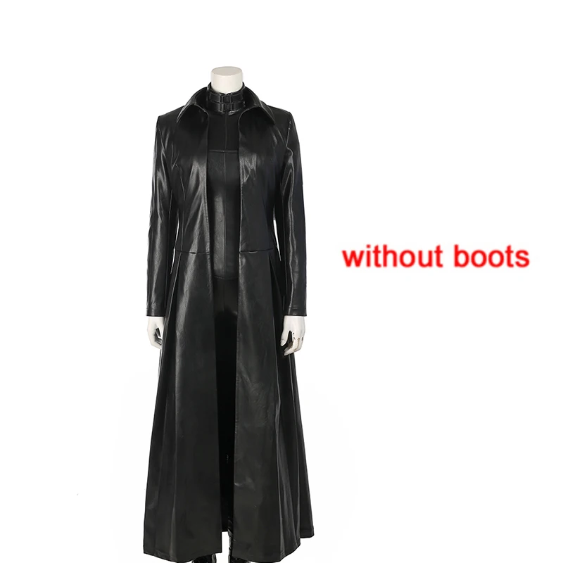 Without windcoat Underworld косплей костюм вампира Селена косплей костюм черный кожаный костюм для Хэллоуина карнавальный праздничный костюм на заказ - Цвет: Without windcoat