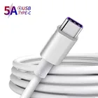 USB C кабель для быстрой зарядки 5A для Realme 6s Pro X3 X50m Oppo Reno 6Pro Samsung Galaxy A51 A71 A70 A50 A50s A20 A30s S10 S20 S21