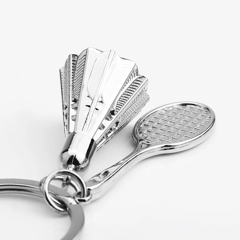 Милый брелок для ключей бадминтона женщин и мужчин автомобиля подвеска |