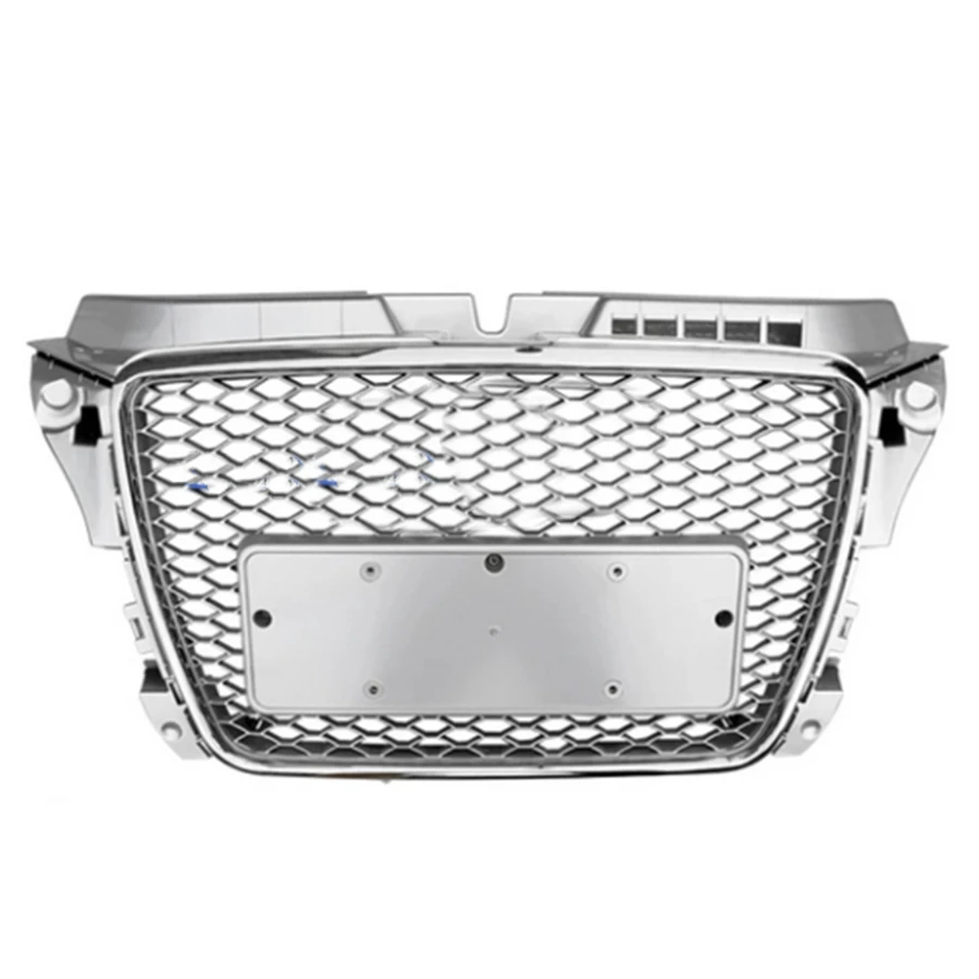 

Для RS3 Style Front Sport Hex Mesh Honeycomb Hood решетка глянцевый черный для Audi A3/S3 8P 2009 2010 2011 2012 2013