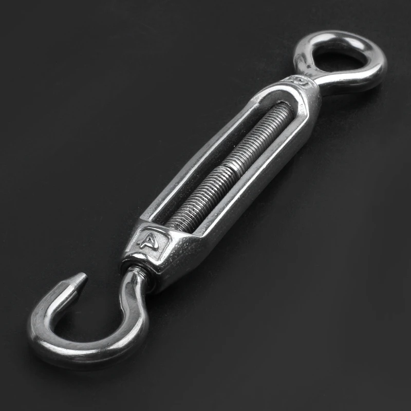 20 Pcs Stainless Steel 2Mm Wire Rope Cable Thimbles Silver Tone &amp 10 M4 4Mm Thread Adjustable Eye Hook Turnbuckle | Инструменты