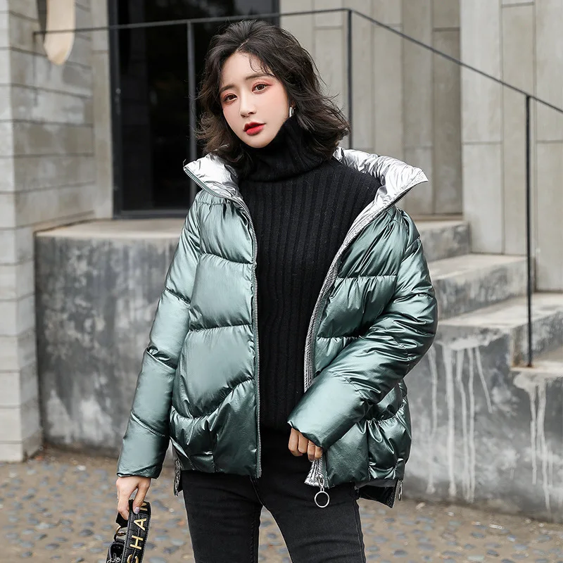Новинка 2020 модная женская зимняя куртка парка Женское зимнее пальто пуховик