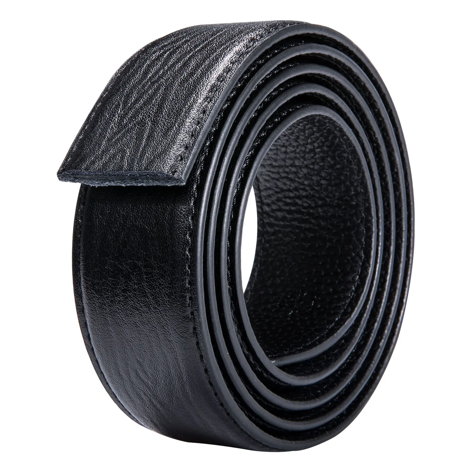 DN-A Ремень без пряжки для мужчин черный ремень из натуральной кожи без пряжек поясной ремень коричневый ремень из крокодиловой кожи Barry.Wang - Цвет: DN-A