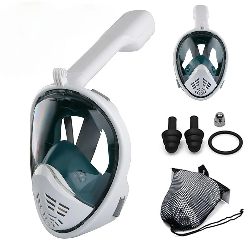 Маска для подводного плавания на все лицо незапотевающая маска детей и взрослых