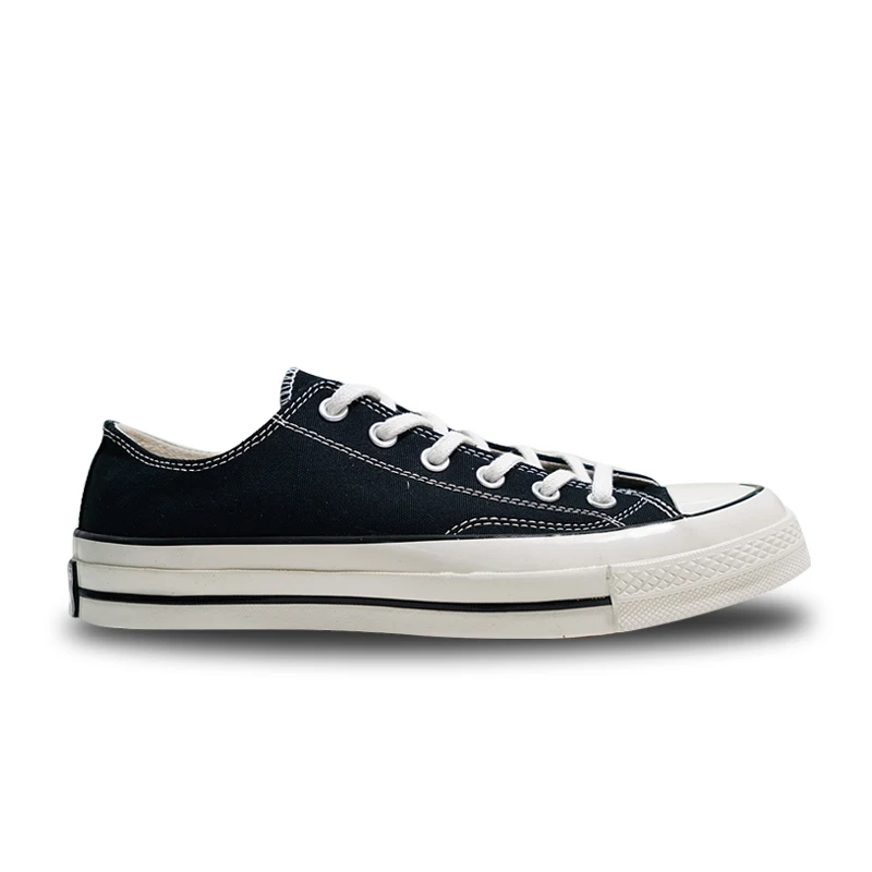 Converse All Star 1970S Classic Canvas Low Top Skateboarding Shoes for Men and Women Unisex Anti-Slippery 162054C Black 35-44 | Спорт и