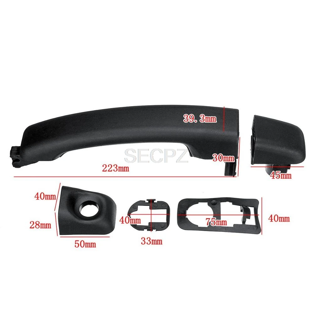 Автомобильная дверная ручка для Renault Master Vauxhall Movano 806067794R 806073022R 806075963R - купить по